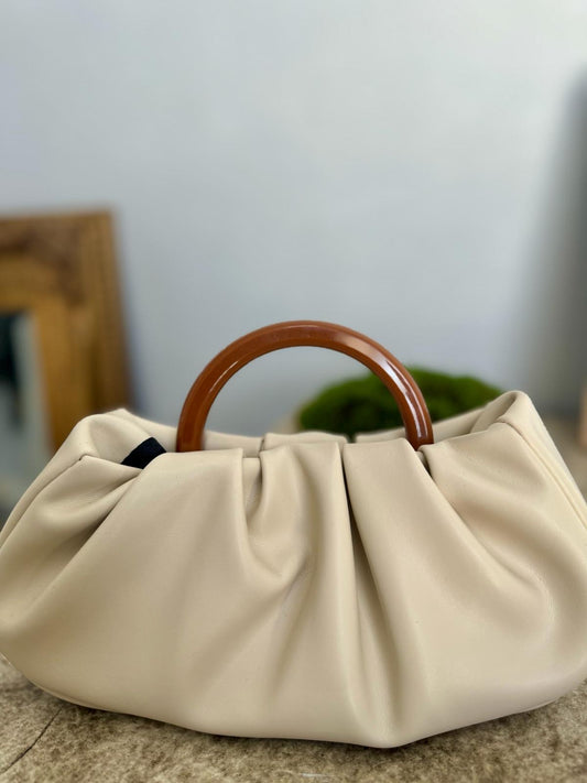 Light Weight Mini Ruched Handbag