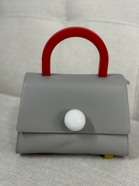 Mini Hang Bag with Oversized Handle
