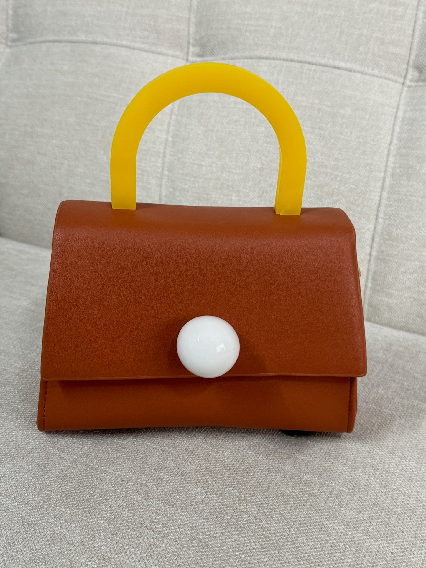 Mini Hang Bag with Oversized Handle